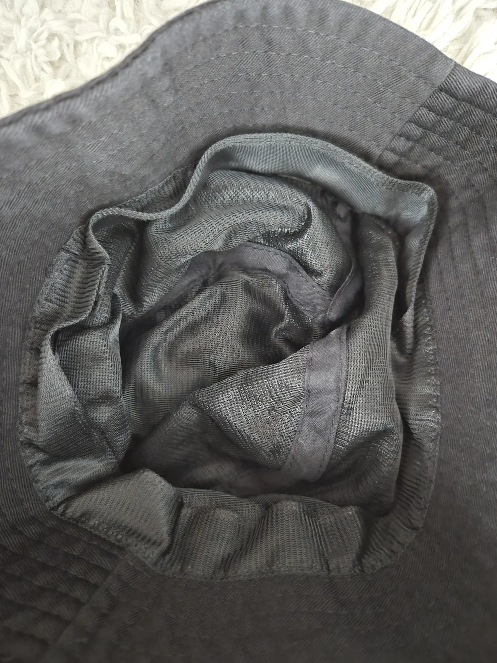 SHEIN Black Cotton Bucket Hat | Y2K Grunge Aesthetic - Picture 9 of 11